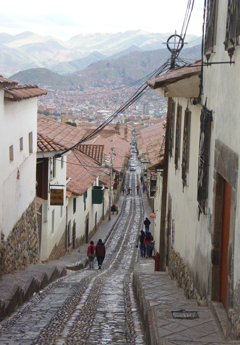 Stradă în Cusco